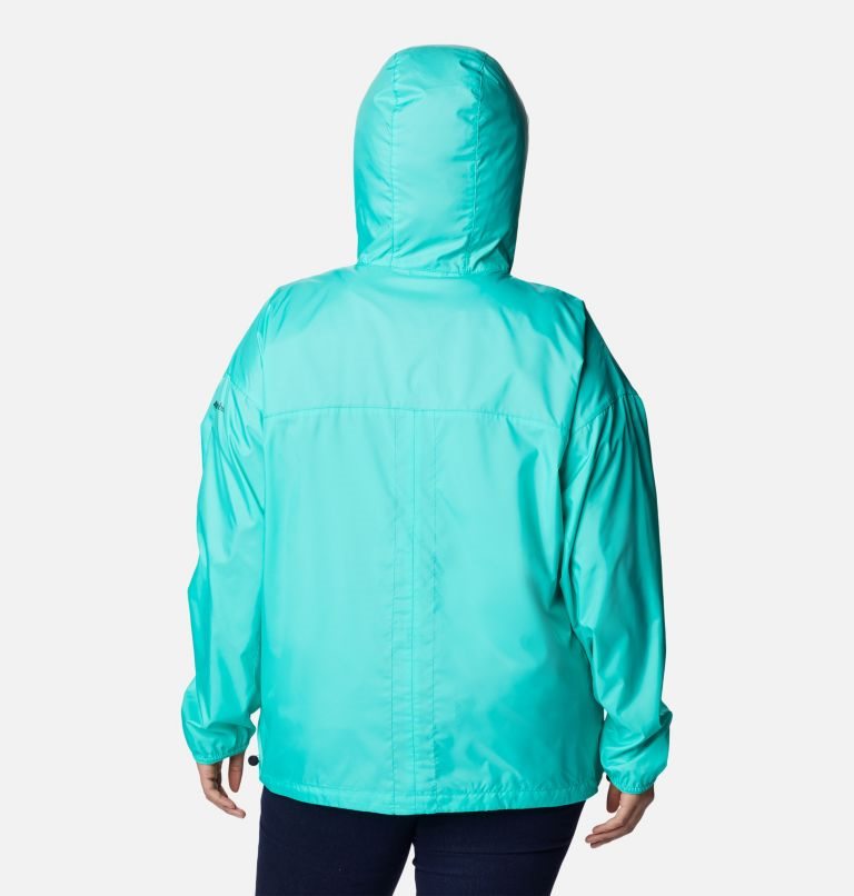 Women's Columbia Alpine Chill Windbreaker Jackets Turquoise | Plus Size CA-MA503